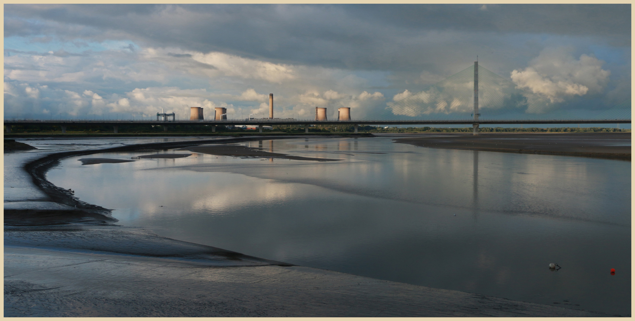 River mersey near Widnes