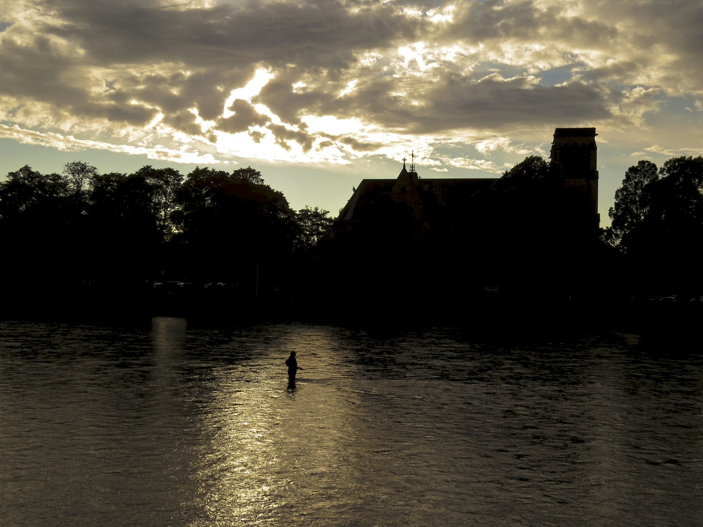 River Ness angler