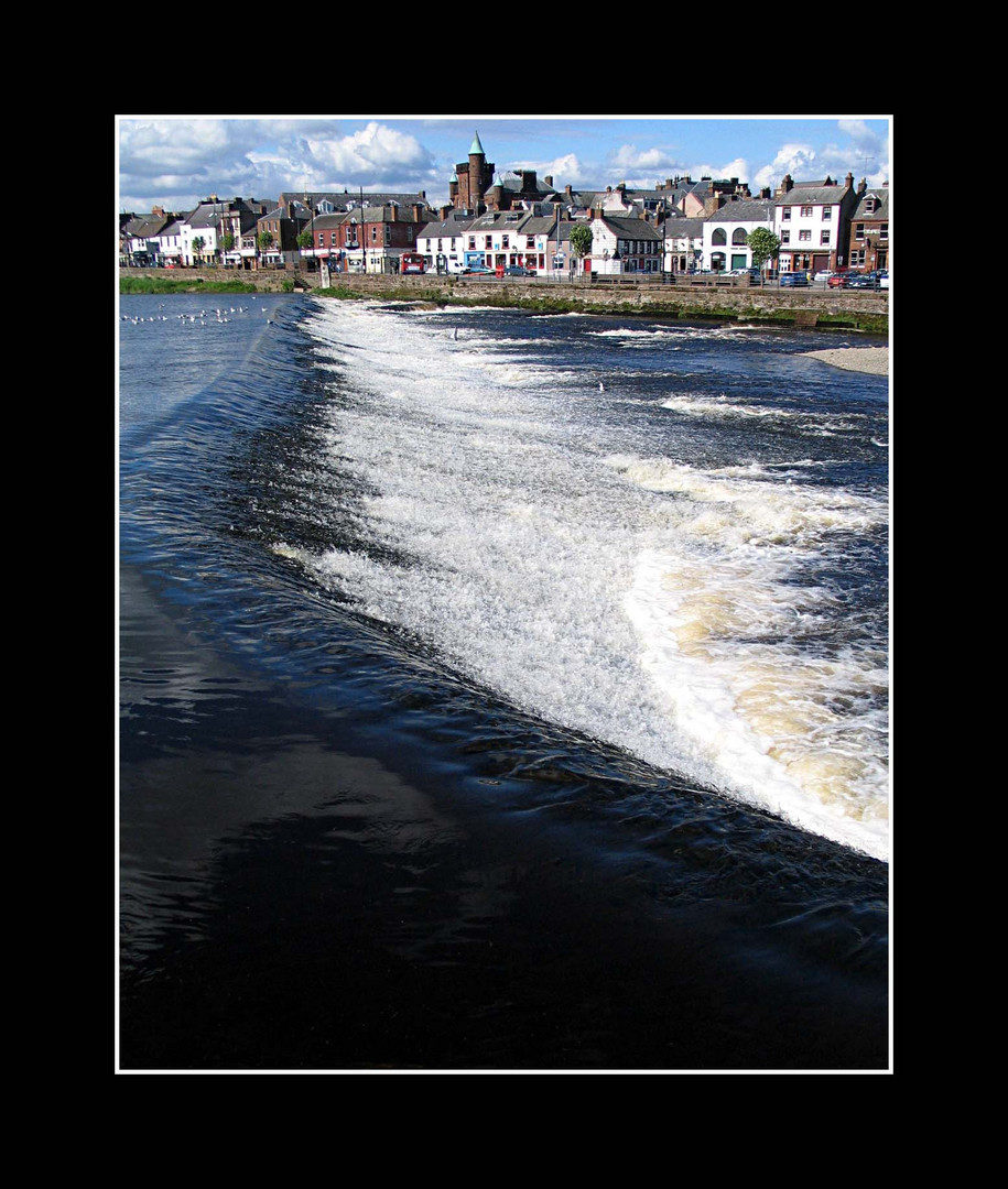 River Nith Weir.