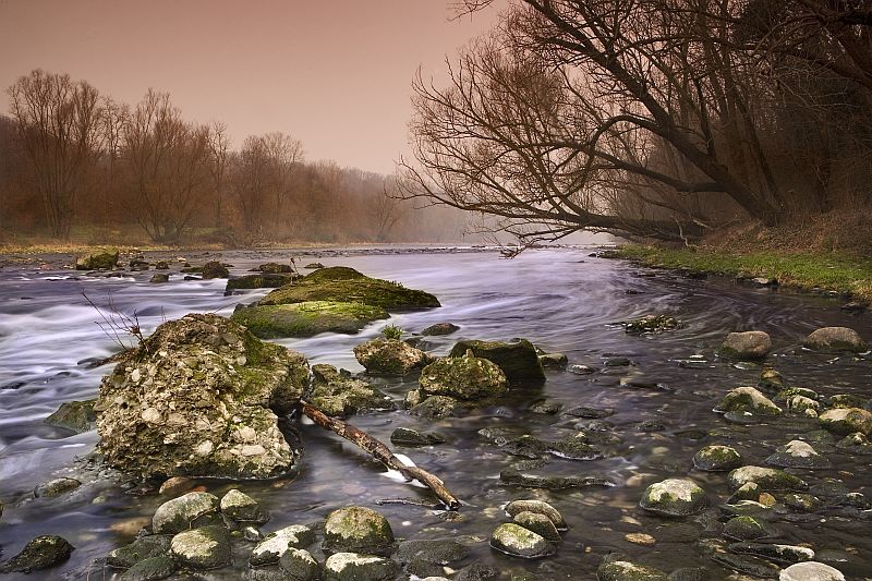 river on early morning - again