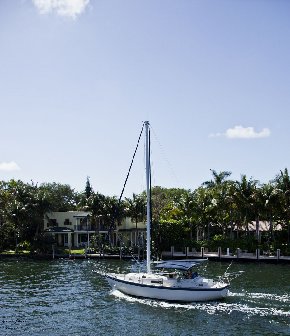 river sailing