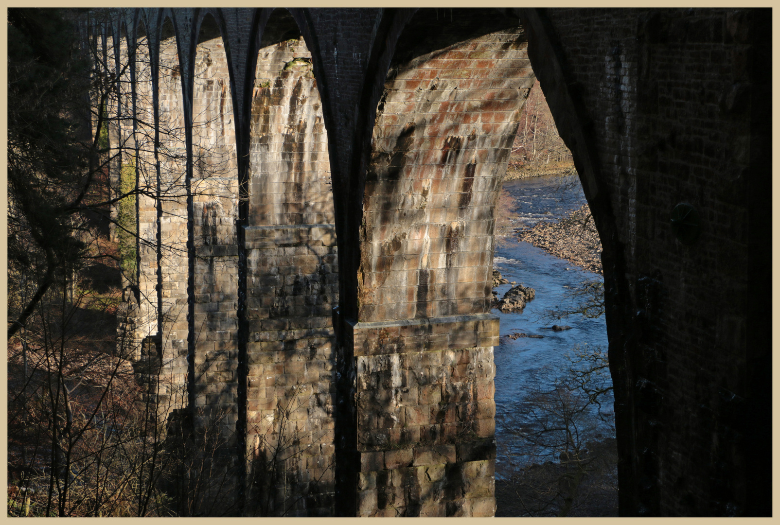 River South Tyne below the lambley Viaduct 2