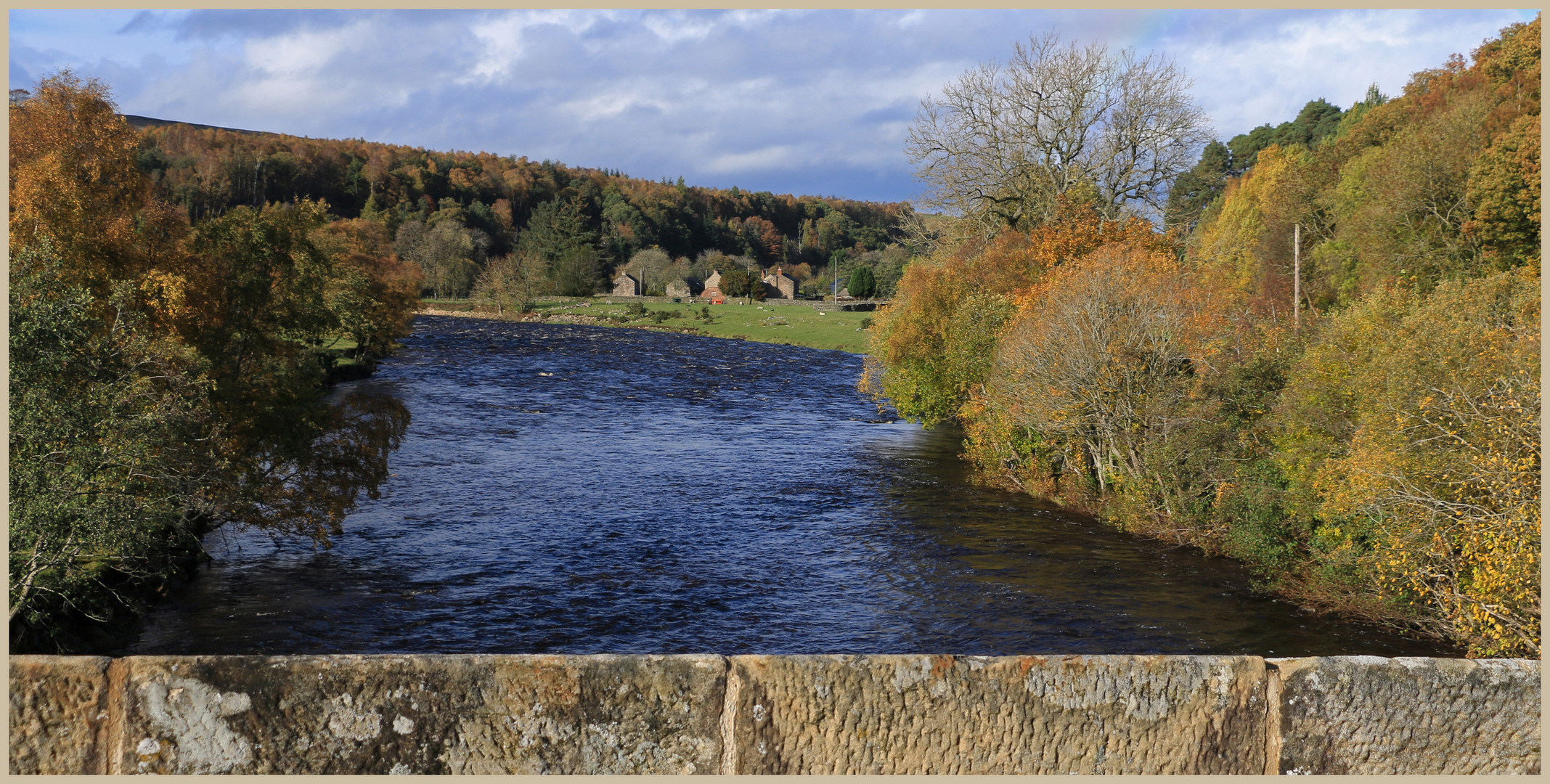 River South Tyne from Eals bridge