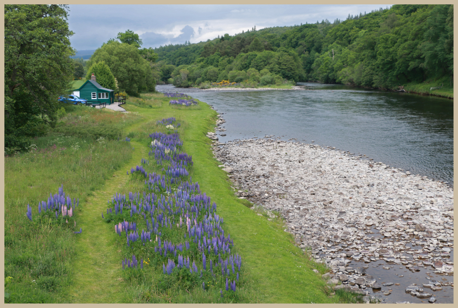 River Spey near the old blacksboat