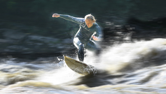 river surf