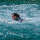 River surfing