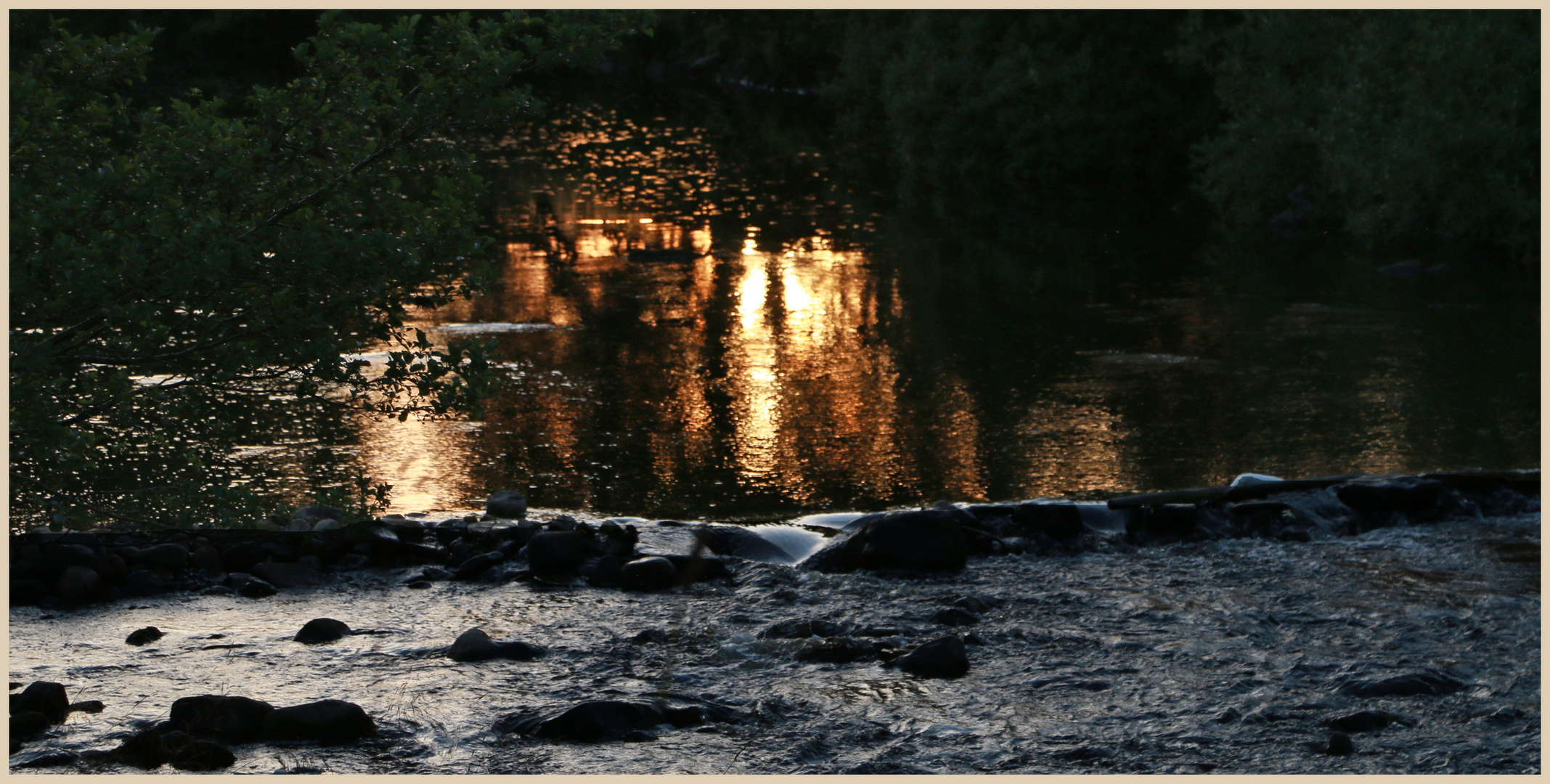River swale at dusk 3