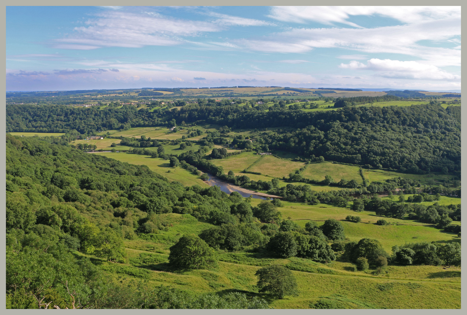 River Swale from whitcliffe scar 2