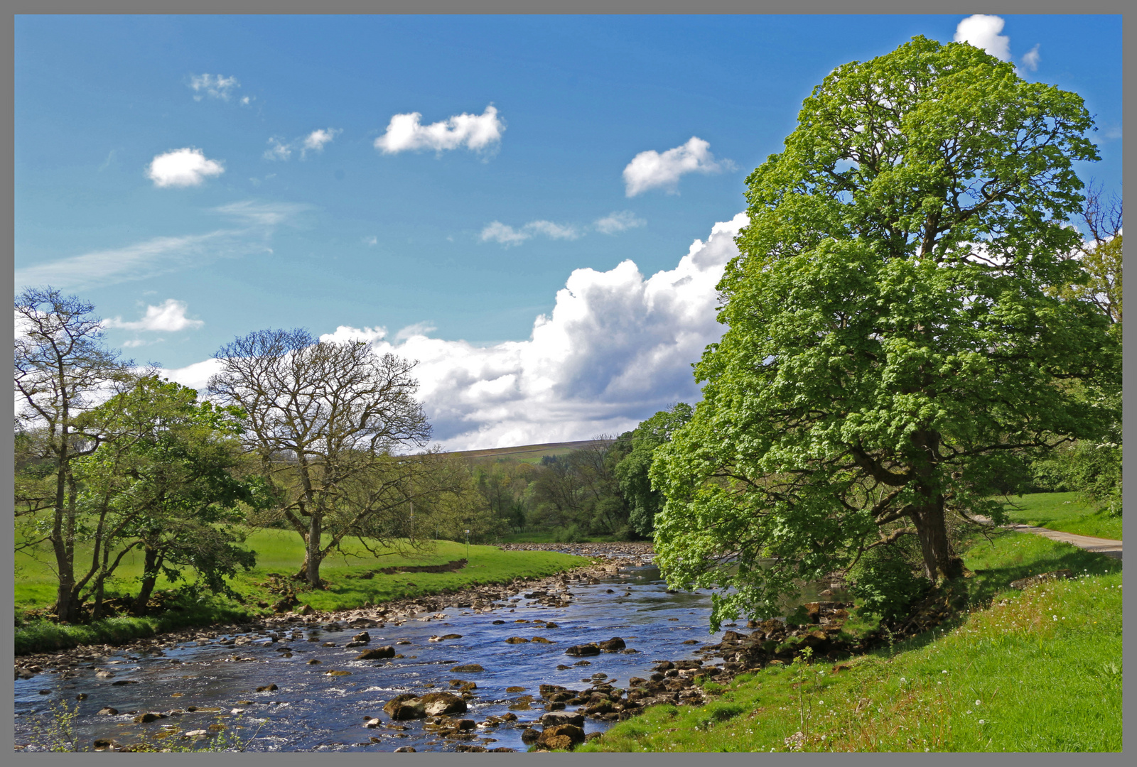 River Swale near Low Oxque farm