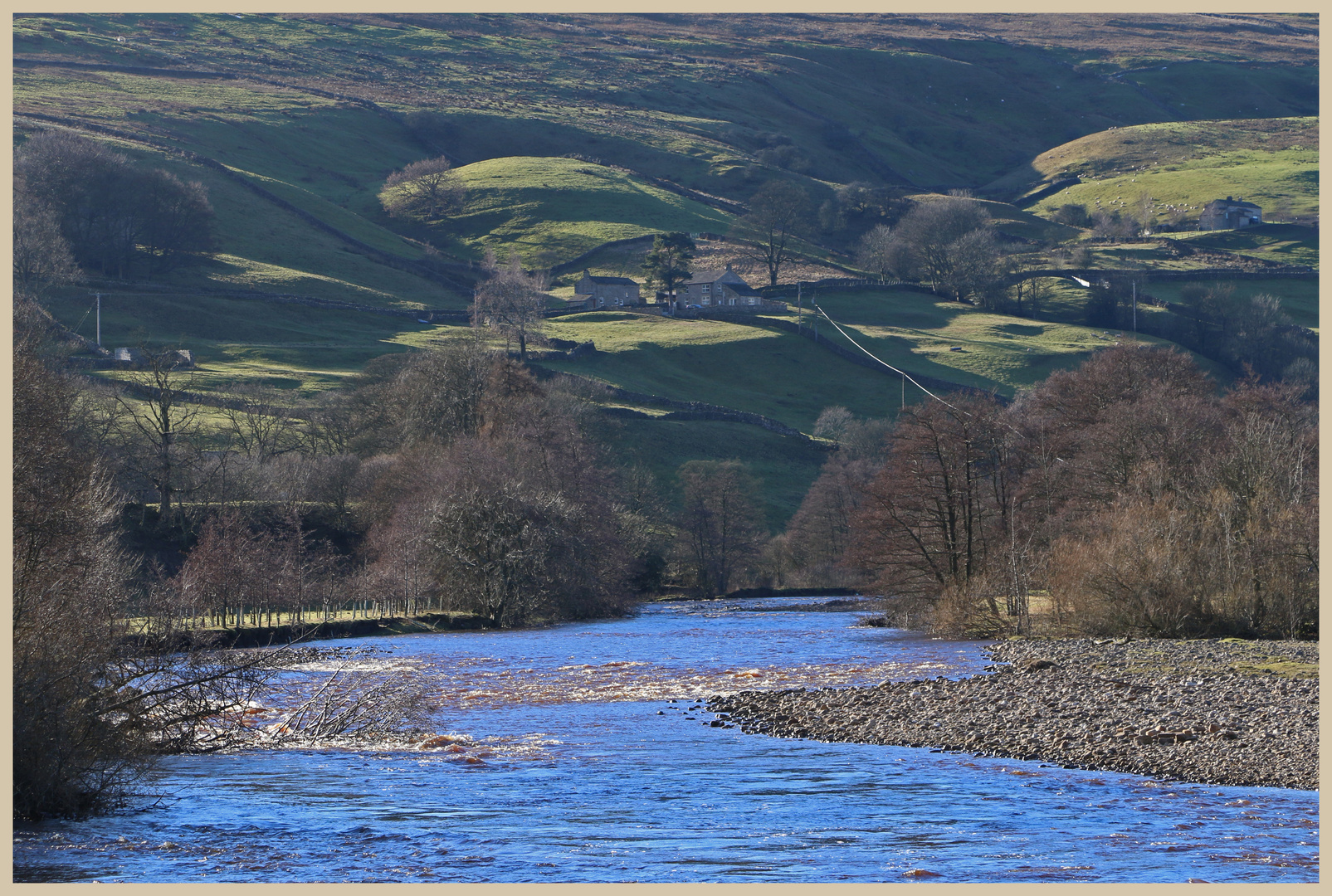 river swale near low row 2