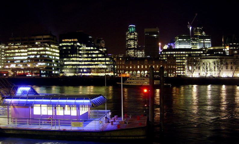 River Thames at Night