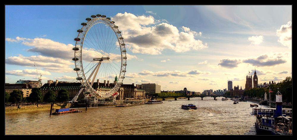 river thames - london eye