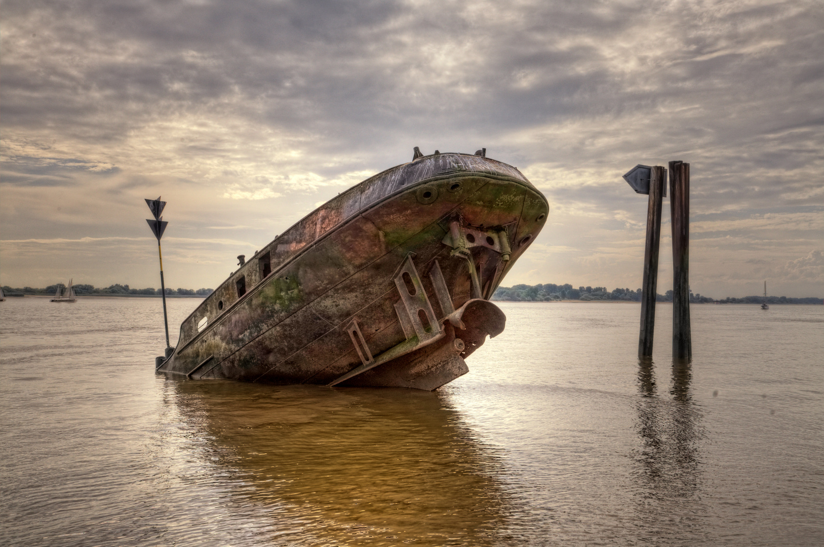 ... river traffic