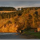 River Tweed near mertoun bridge Scottish borders