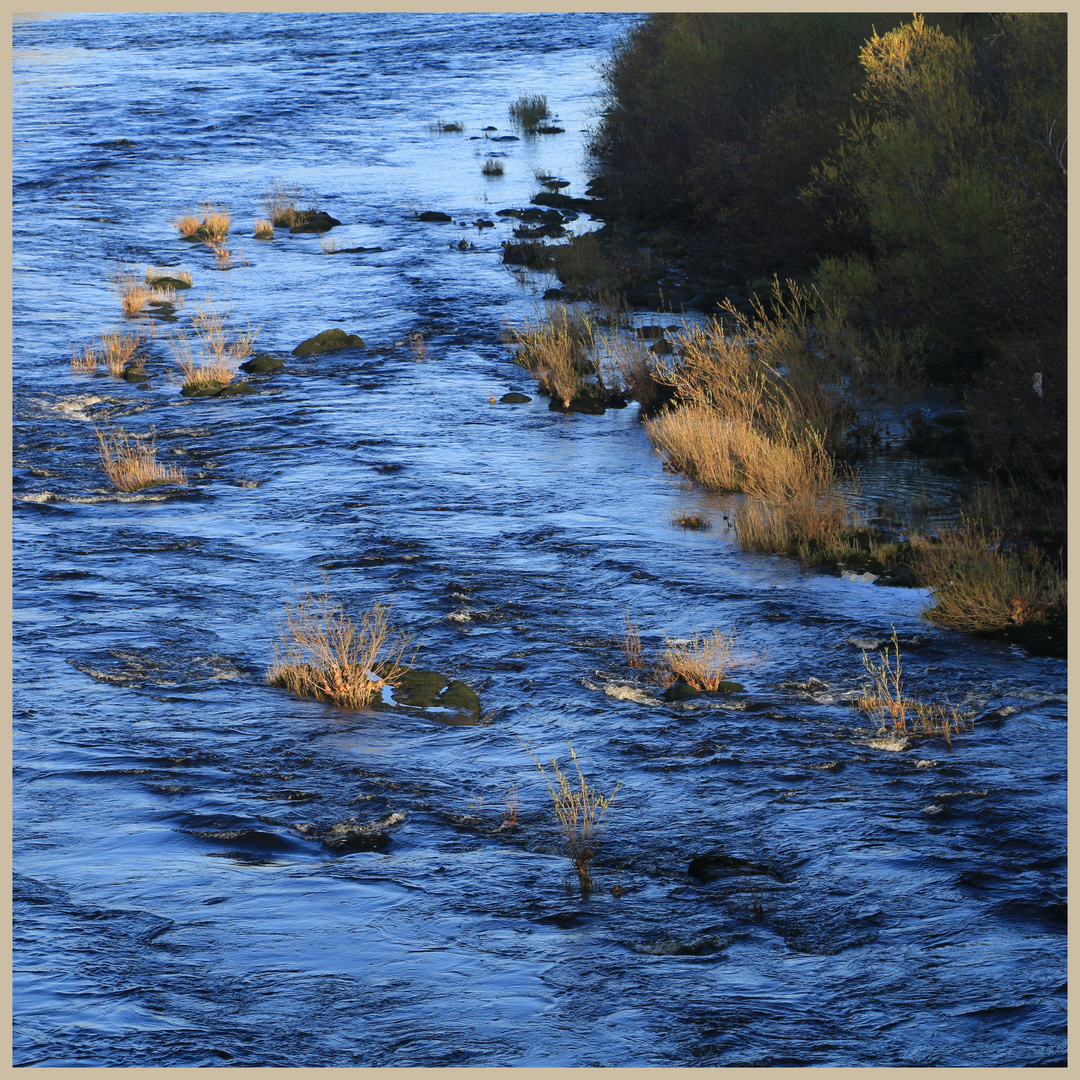 River Tyne at Bywell bridge