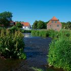 River "Vidå" in Tønder, Dk