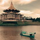 River view in Borneo