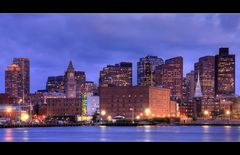 ~ River view of Boston ~