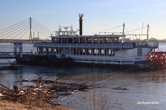 Riverlady am Anleger in Wesel