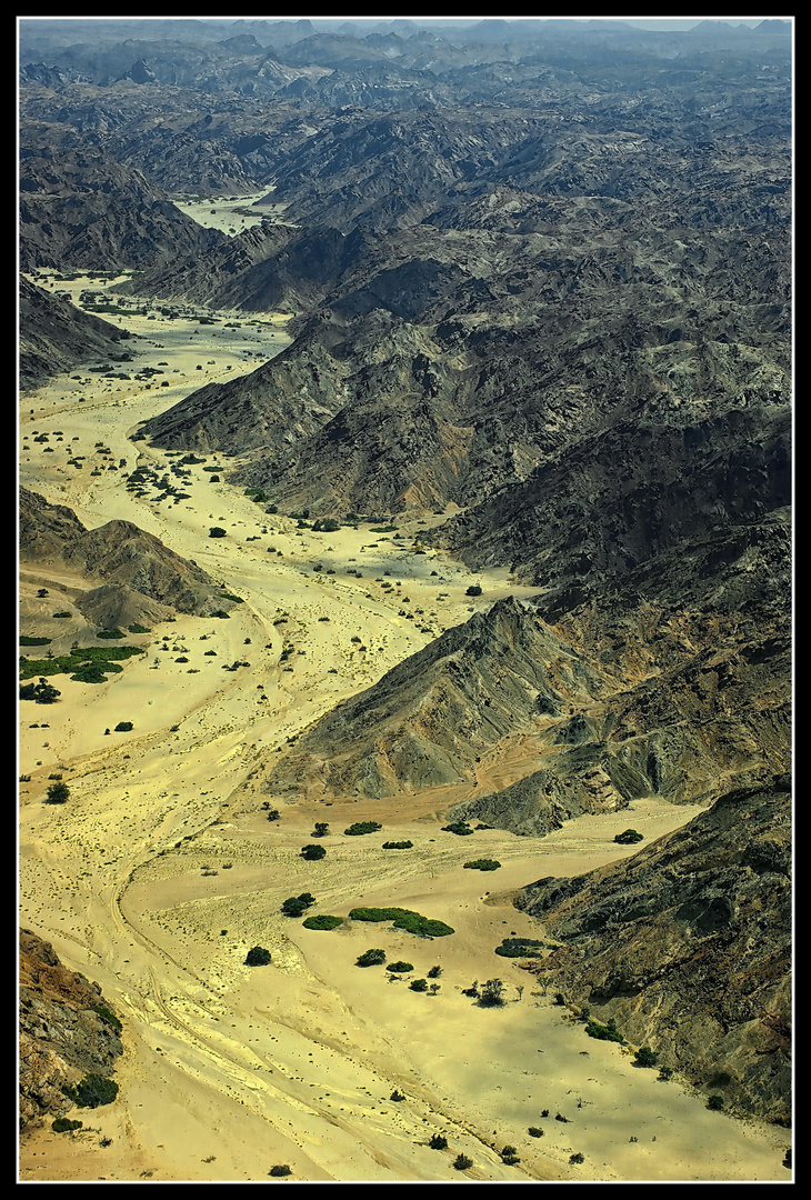 Rivier in Namibia