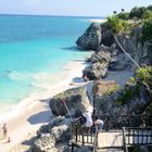 Riviera Maya - Strand hinter Maya-Stätte Tulum