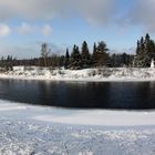 Rivière Jacques Cartier en Décembre