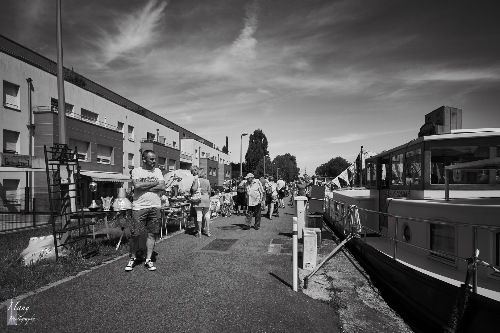 Rivière La Meurthe, Nancy, France photo et image architecture