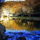 Riviére prés de Belcastel (Aveyron)