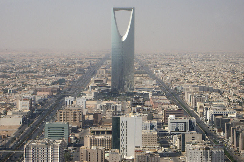 Riyadh im sommerlichen Dunst