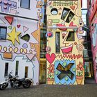 Rizzi-Haus in Braunschweig mit Harley