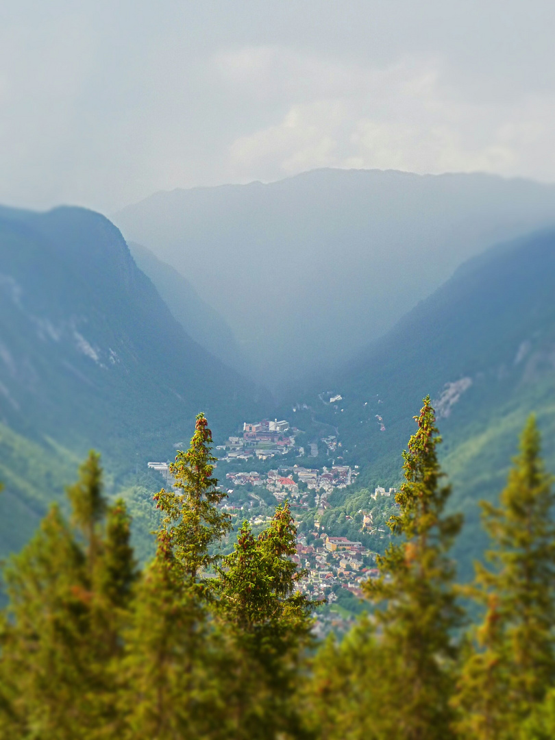 Rjukan in Norge