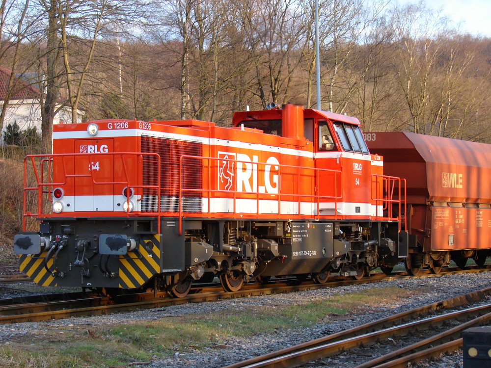 RLG 54 rangiert in Warstein