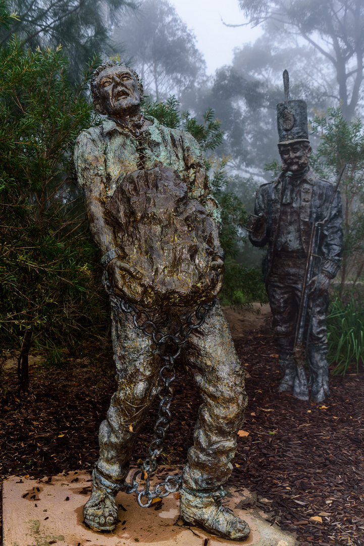 Road Builders Memorial in Katoomba, Australien