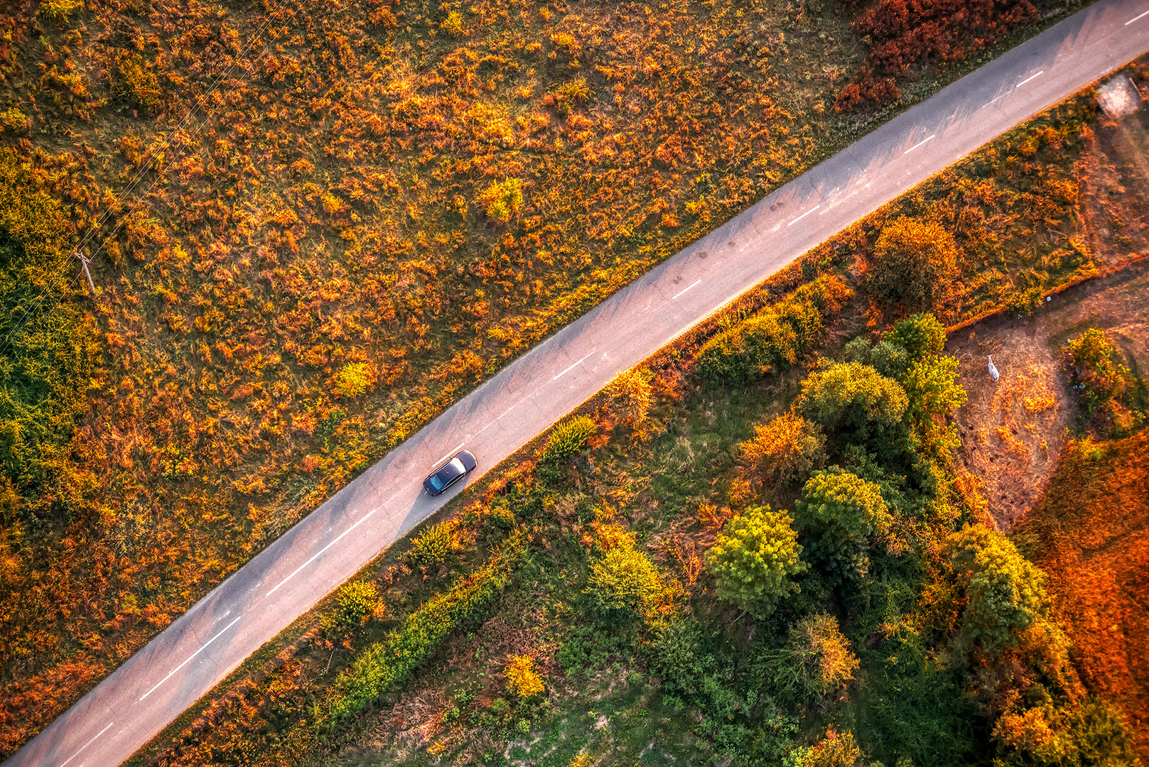 Road from above