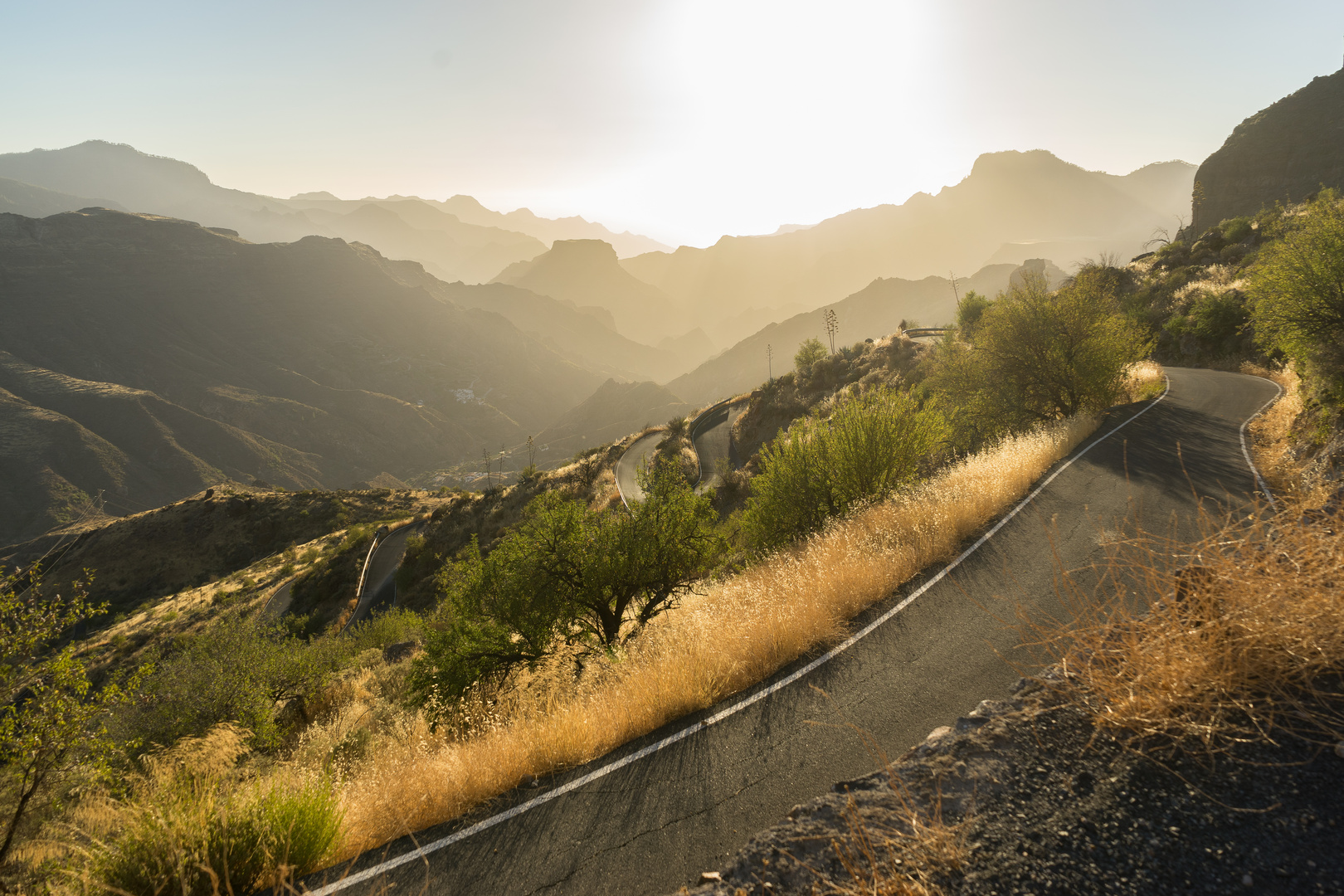 Road in Gran Canaria