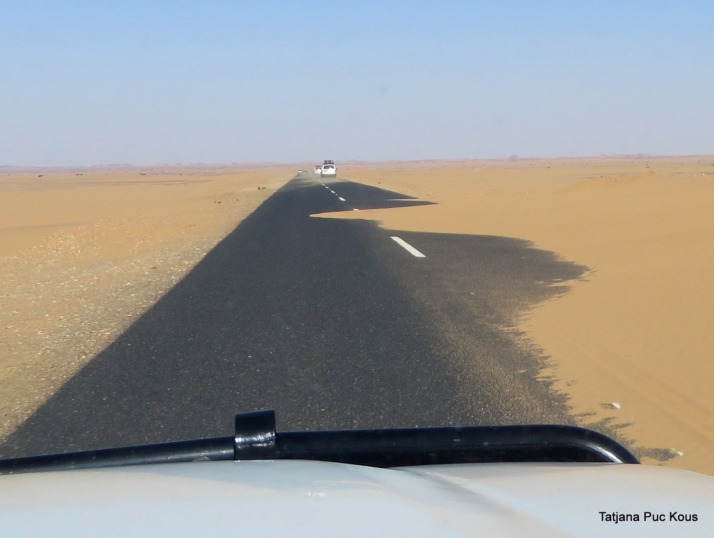 Road in the desert