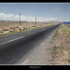 Road No: E117 in Armenia, dead landscape