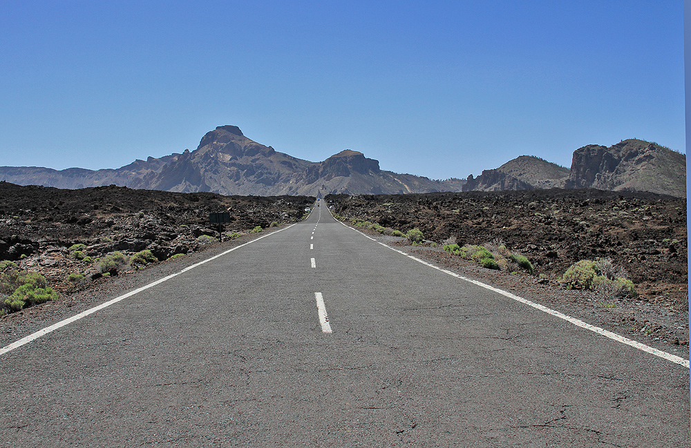 Road on Teneriffa