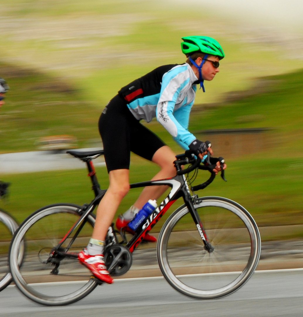 Road race in Faroe Island