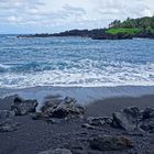 Road to Hana - Black Sand Beach'17