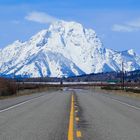 Road to Mount Moran