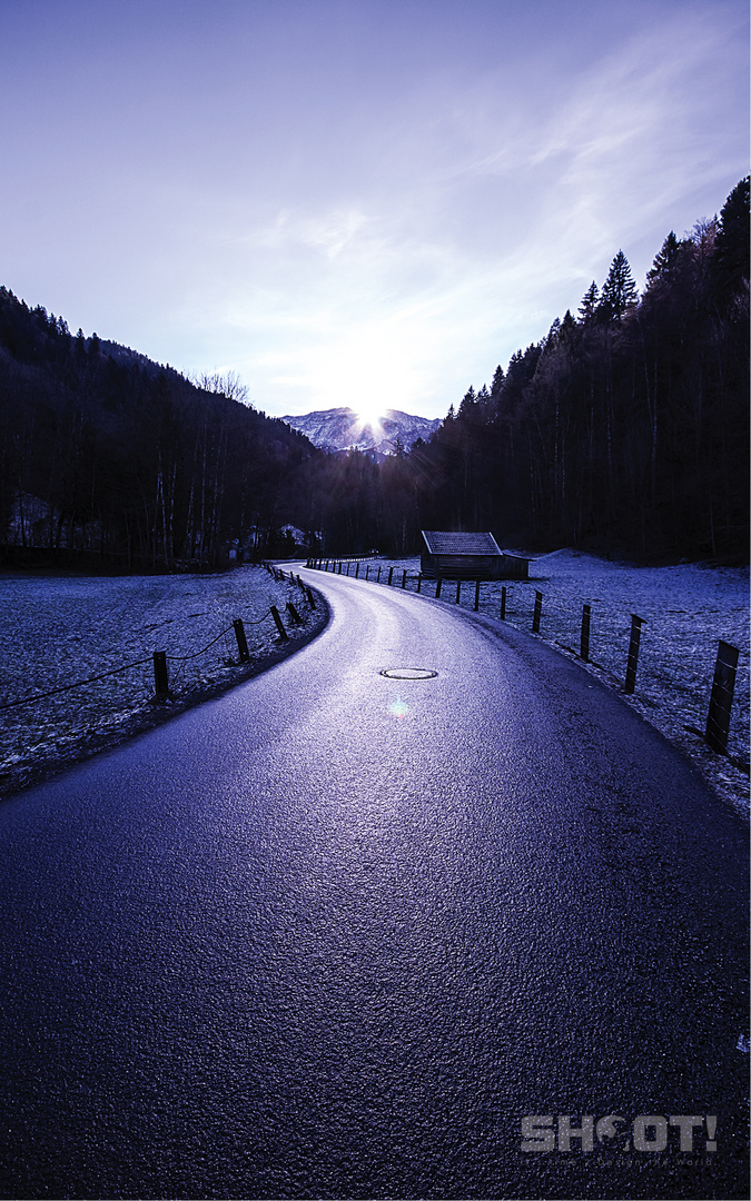 Road to Partnachklamm