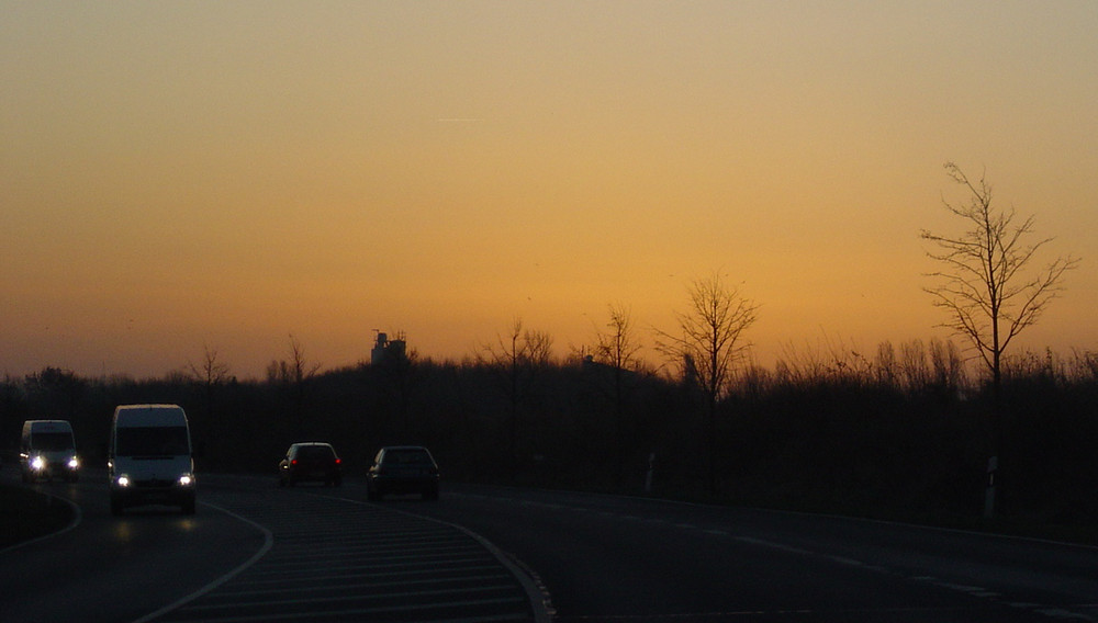 road to pattensen > glücklicher Moment kurz vorm "Ziel"