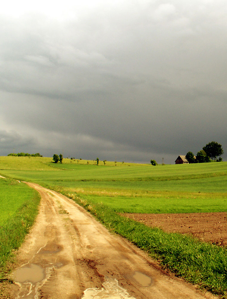 road to rain ....