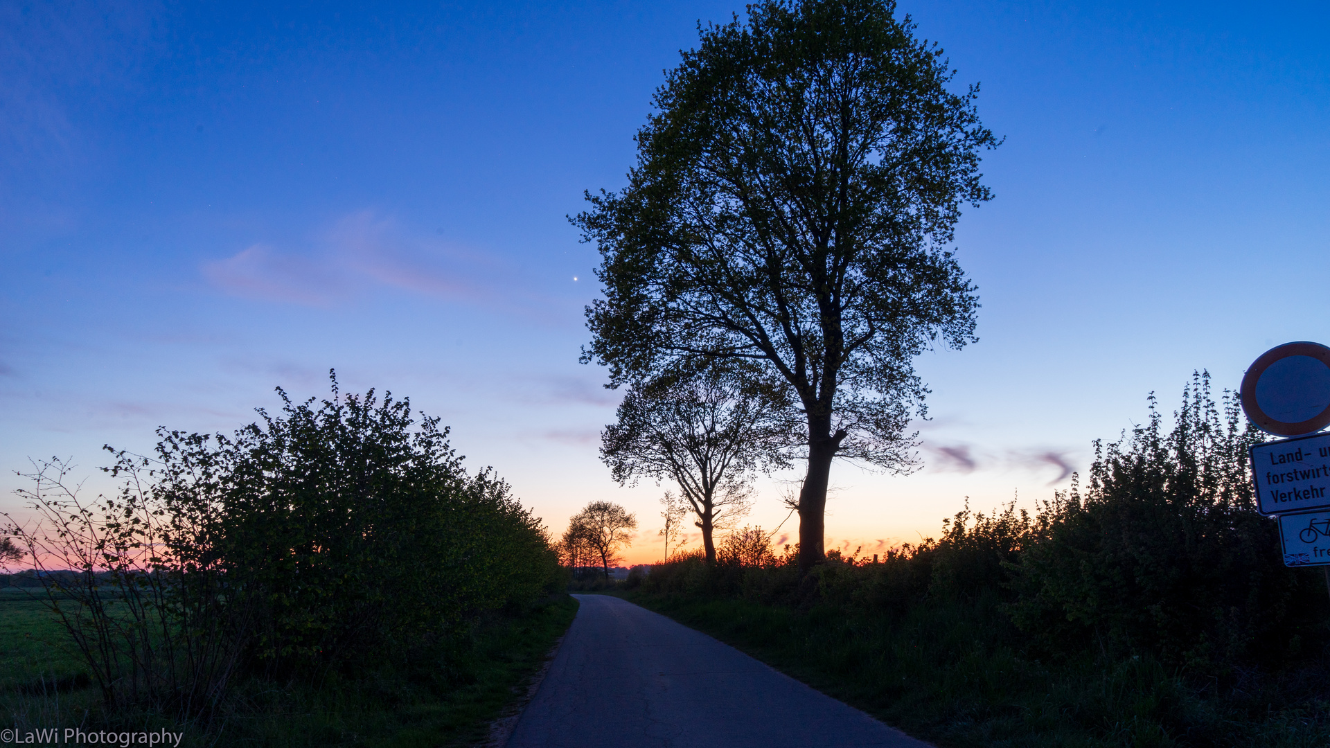 Road to sunset