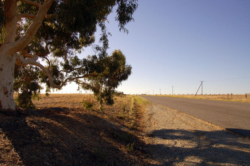 Road to the middle of nowhere