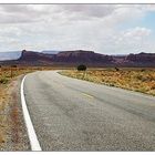 Road to the Monument Valley