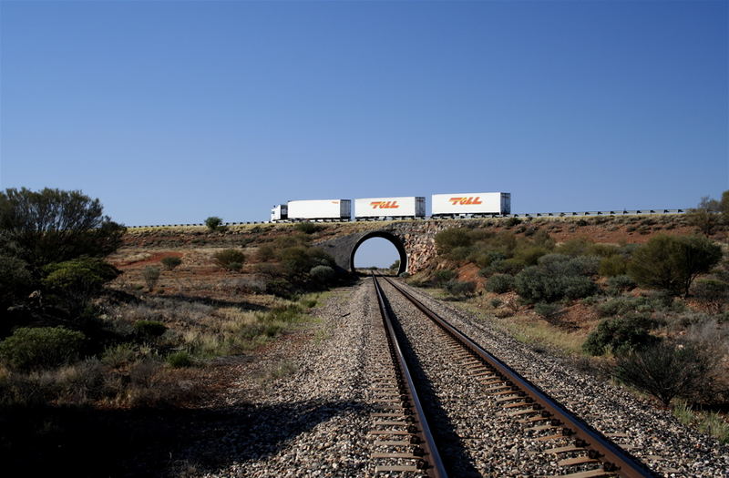 ...road train...