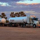 Road Train im australischen Outback