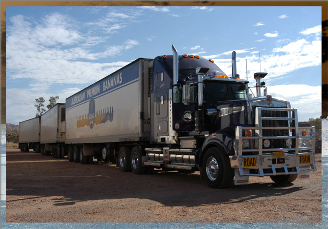 Road Train in Alice Springs